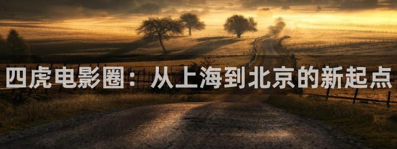 免费观看樱花版动漫：四虎电影圈：从上海到北京的新起点