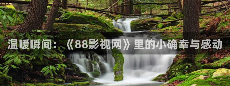樱花视频?：温暖瞬间：《88影视网》里的小确幸与感动